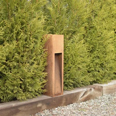 Corten Çelik Mantar Bariyer Işığı
